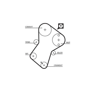 Gates - curea distributie 5049XS