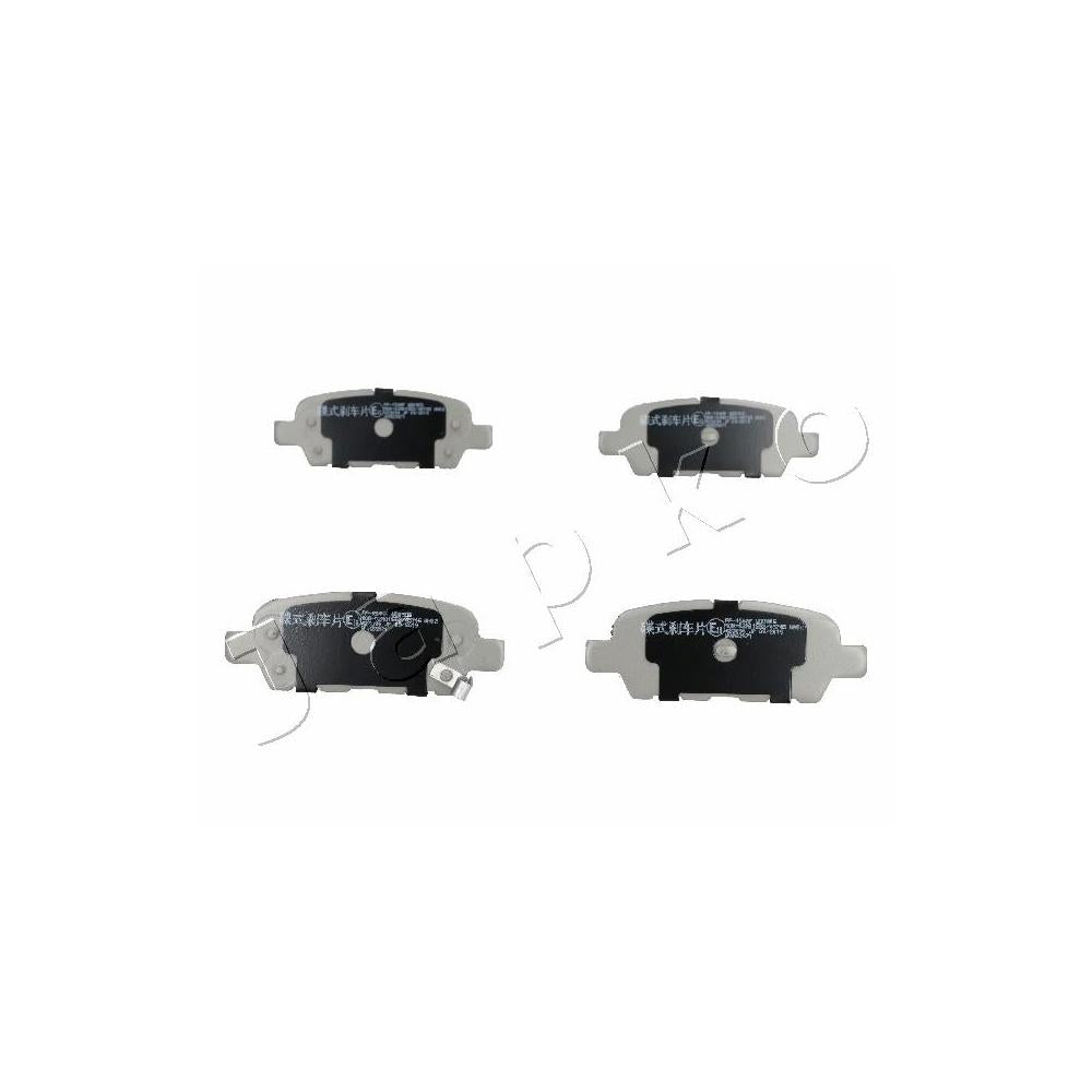 Set placute frana spate Japko 51154