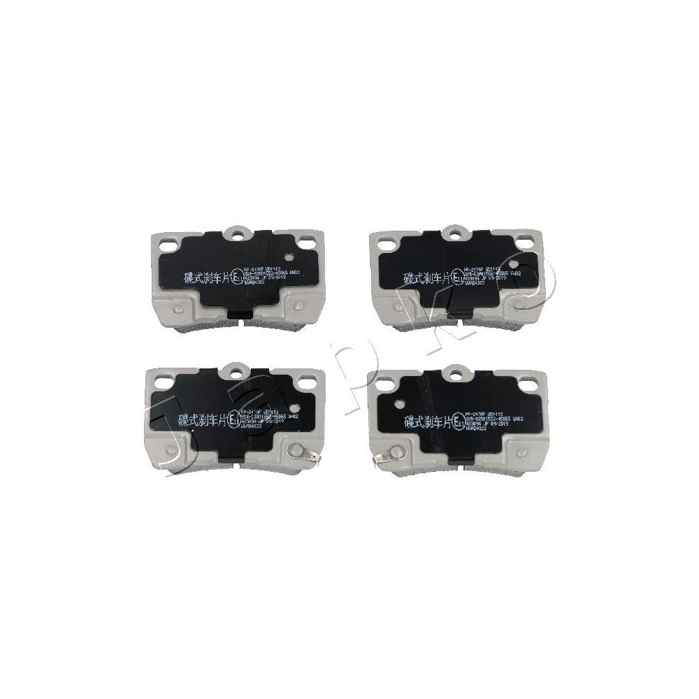 Set placute frana Japko 51217