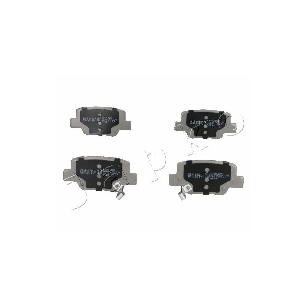 Set placute frana Japko 51224