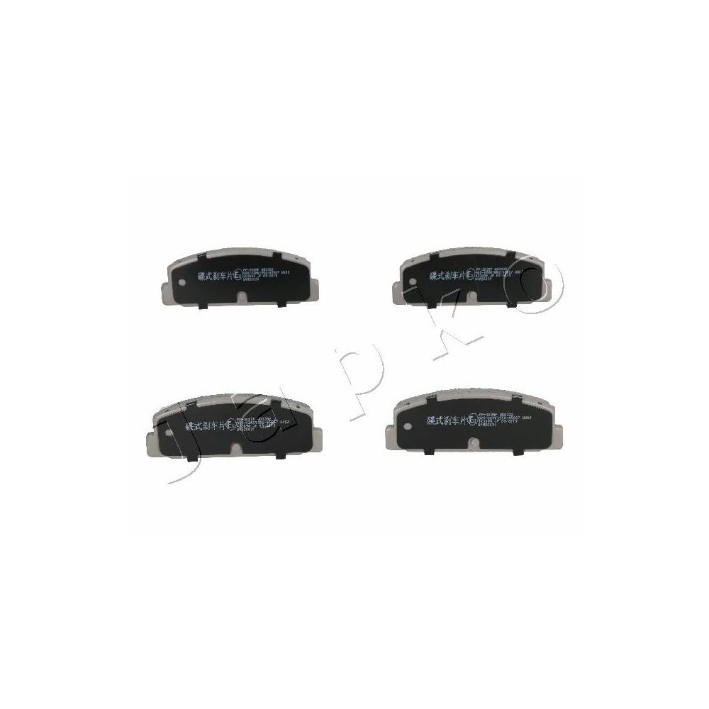 Set placute frana spate Japko 51302