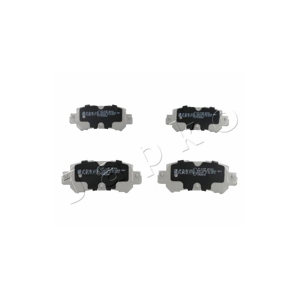 Set placute frana Japko 51313