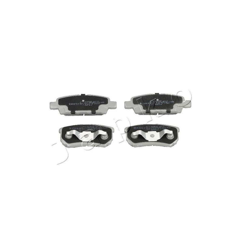 Set placute frana spate Japko 51508