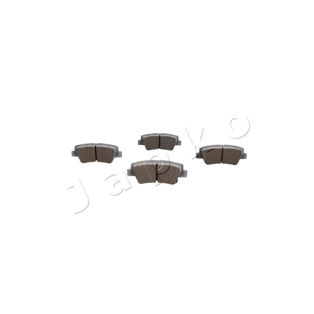 Set placute frana spate Japko 51K06