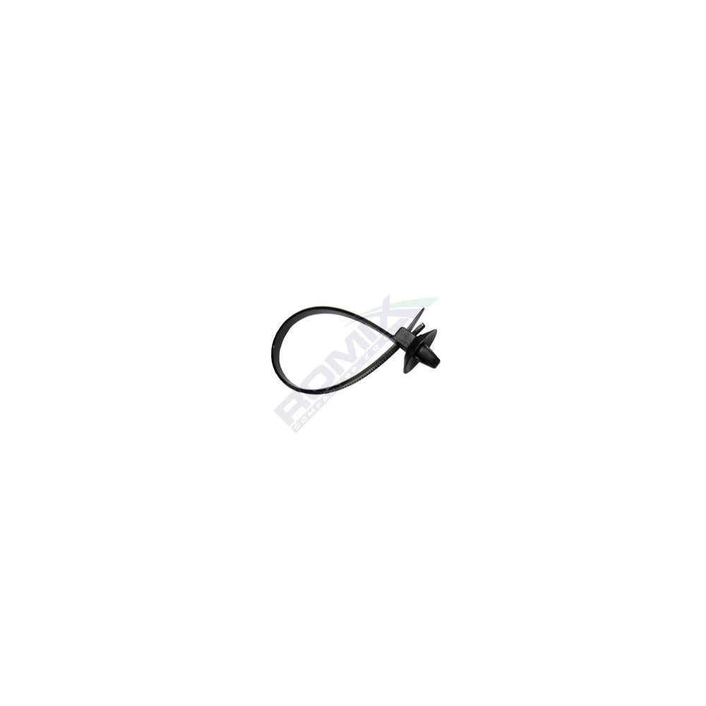 Clips tip colier Vw - negru set 10 buc Romix 18207