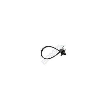 Clips tip colier Vw - negru set 10 buc Romix 18207