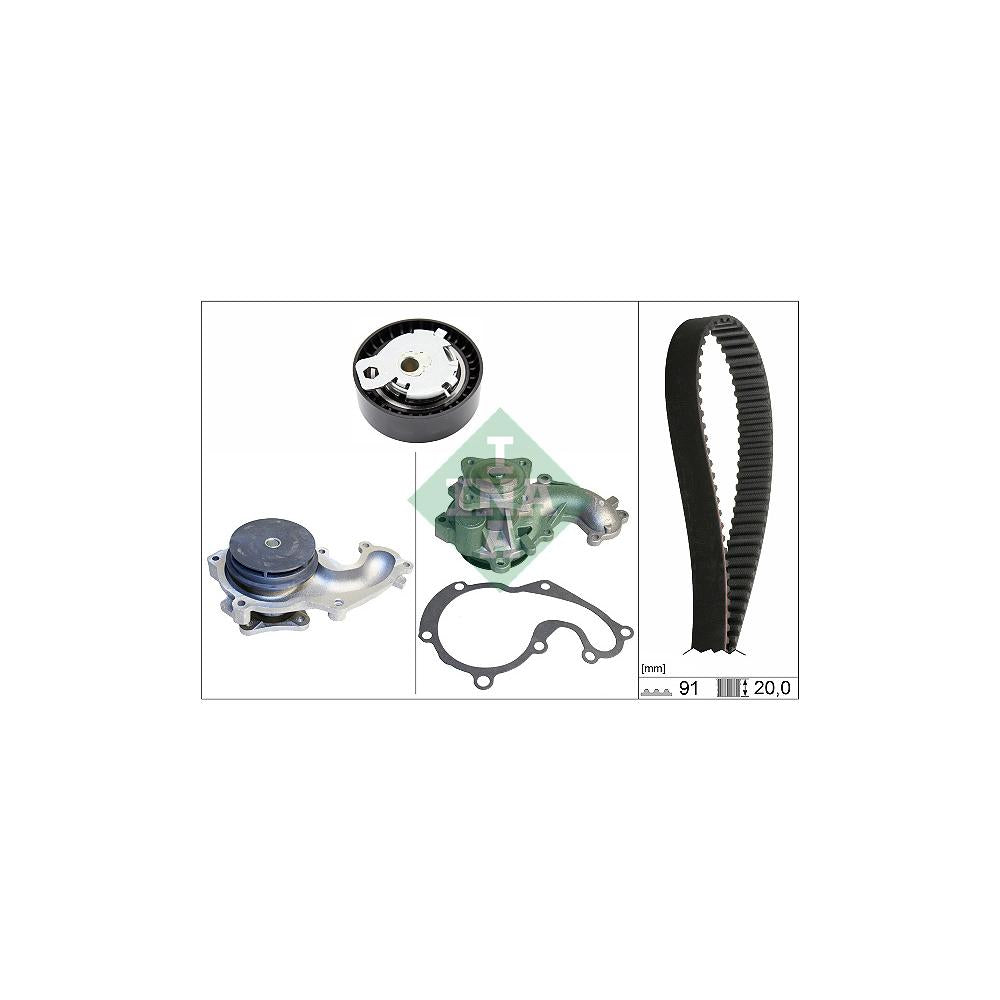 Set distributie + pompa de apa Schaeffler INA 530 0142 30