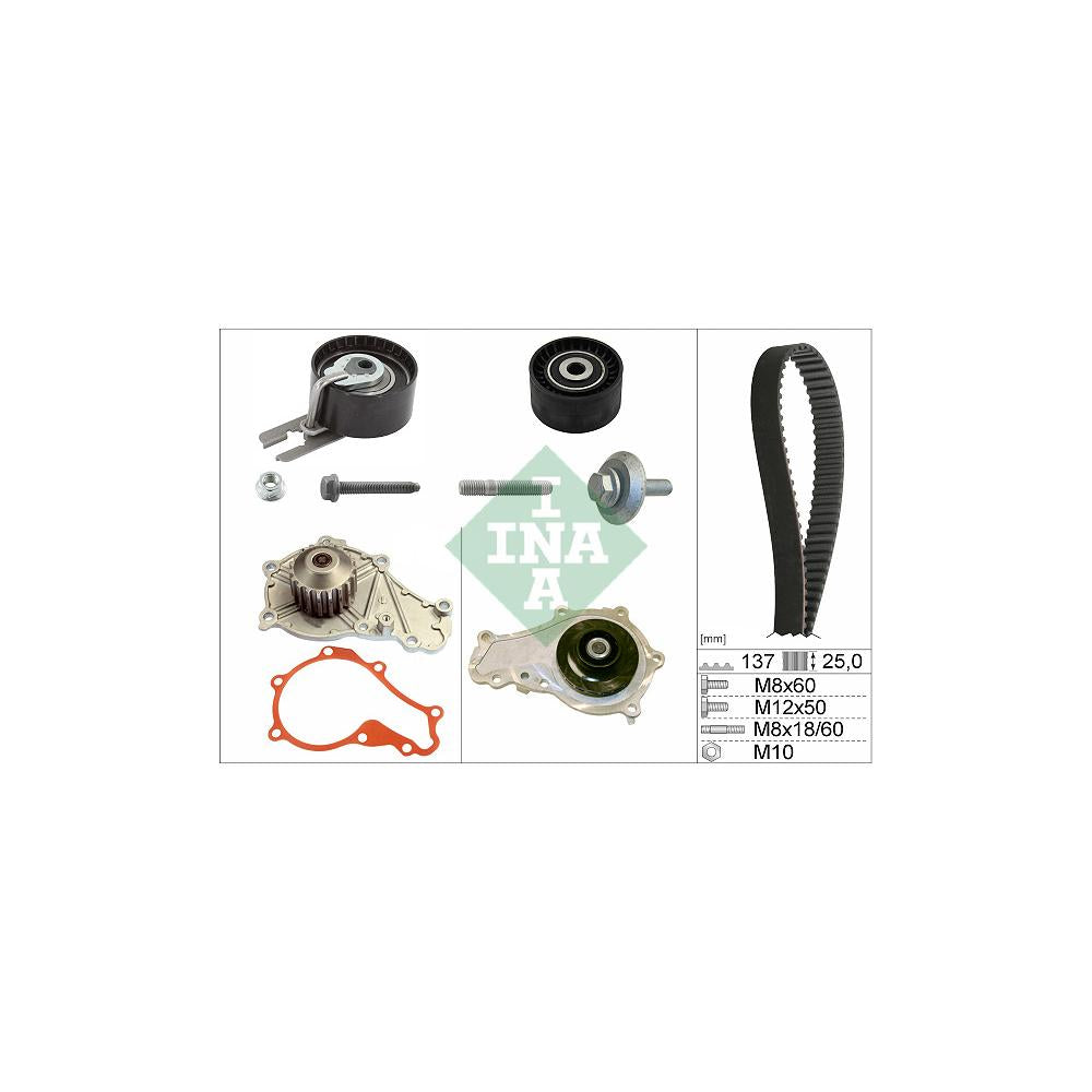 Set distributie + pompa de apa Schaeffler INA 530 0375 30