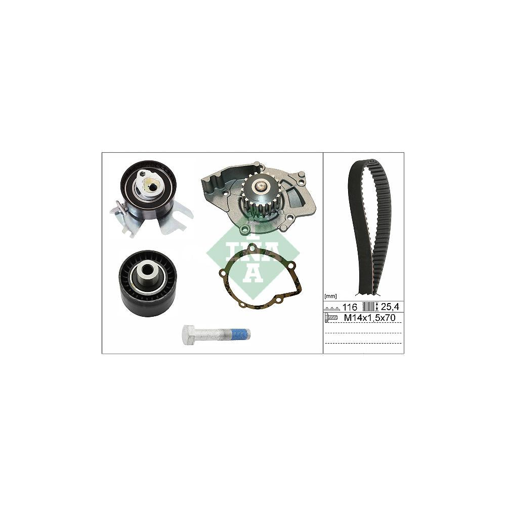 Set distributie + pompa de apa Schaeffler INA 530 0449 30