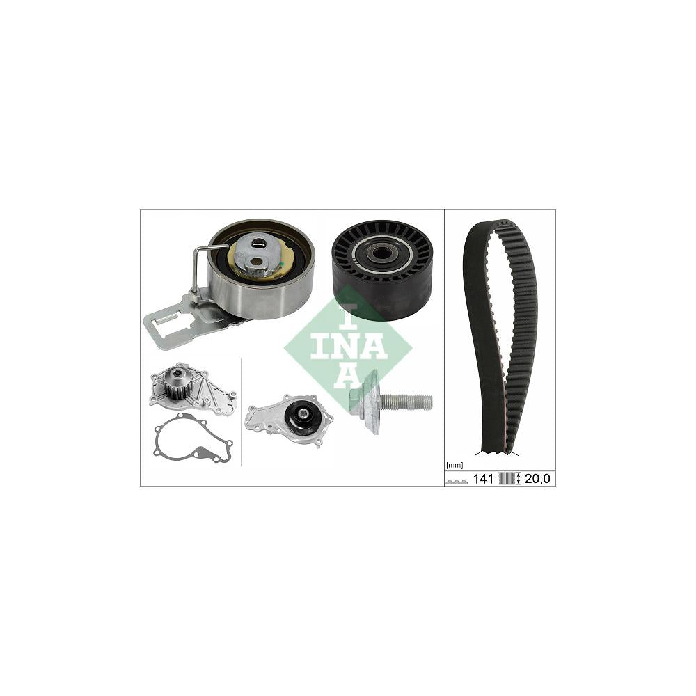 Set distributie + pompa de apa Schaeffler INA 530 0698 30