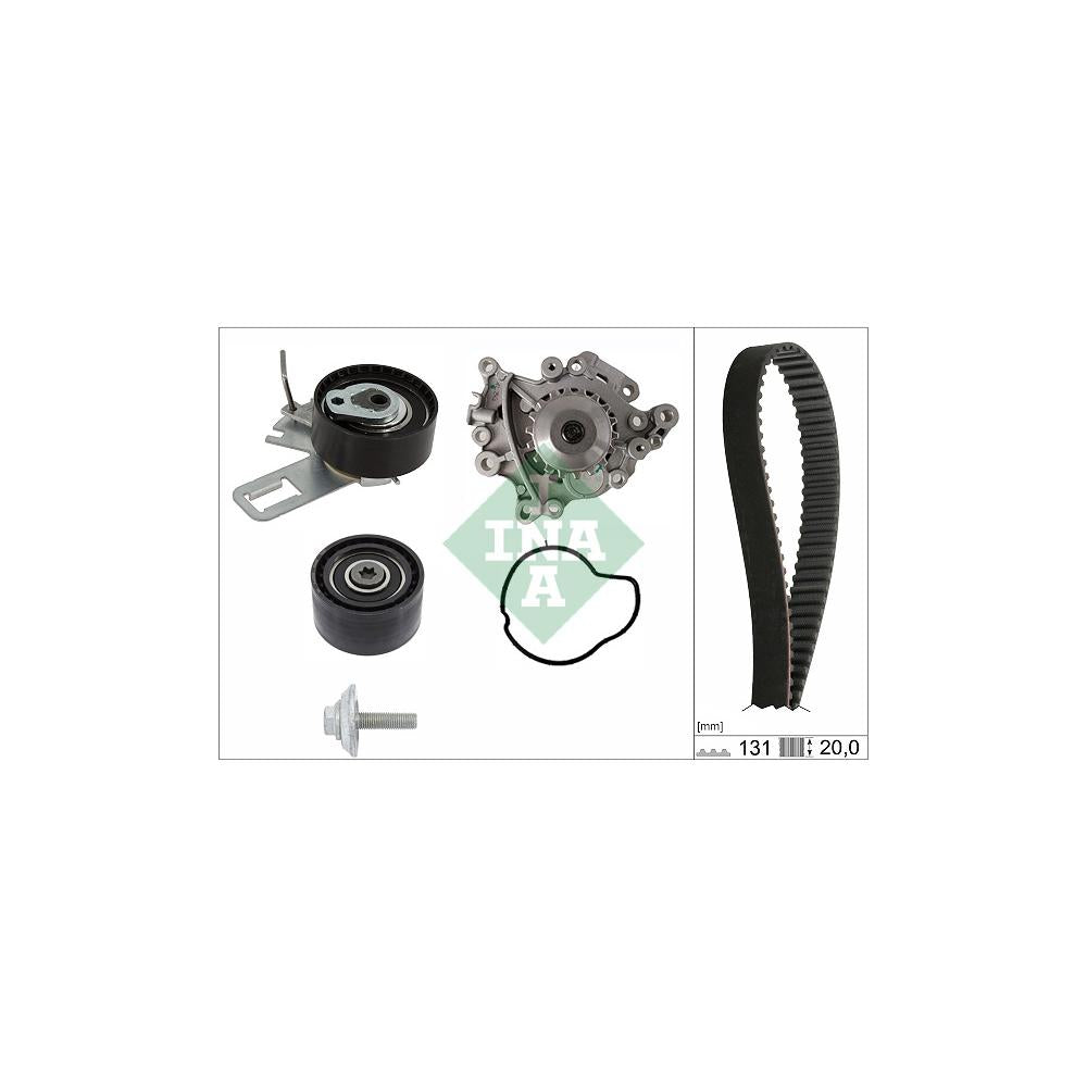 Set distributie + pompa de apa Schaeffler INA 530 0760 30
