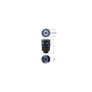 Filtru combustibil Knecht KC 46
