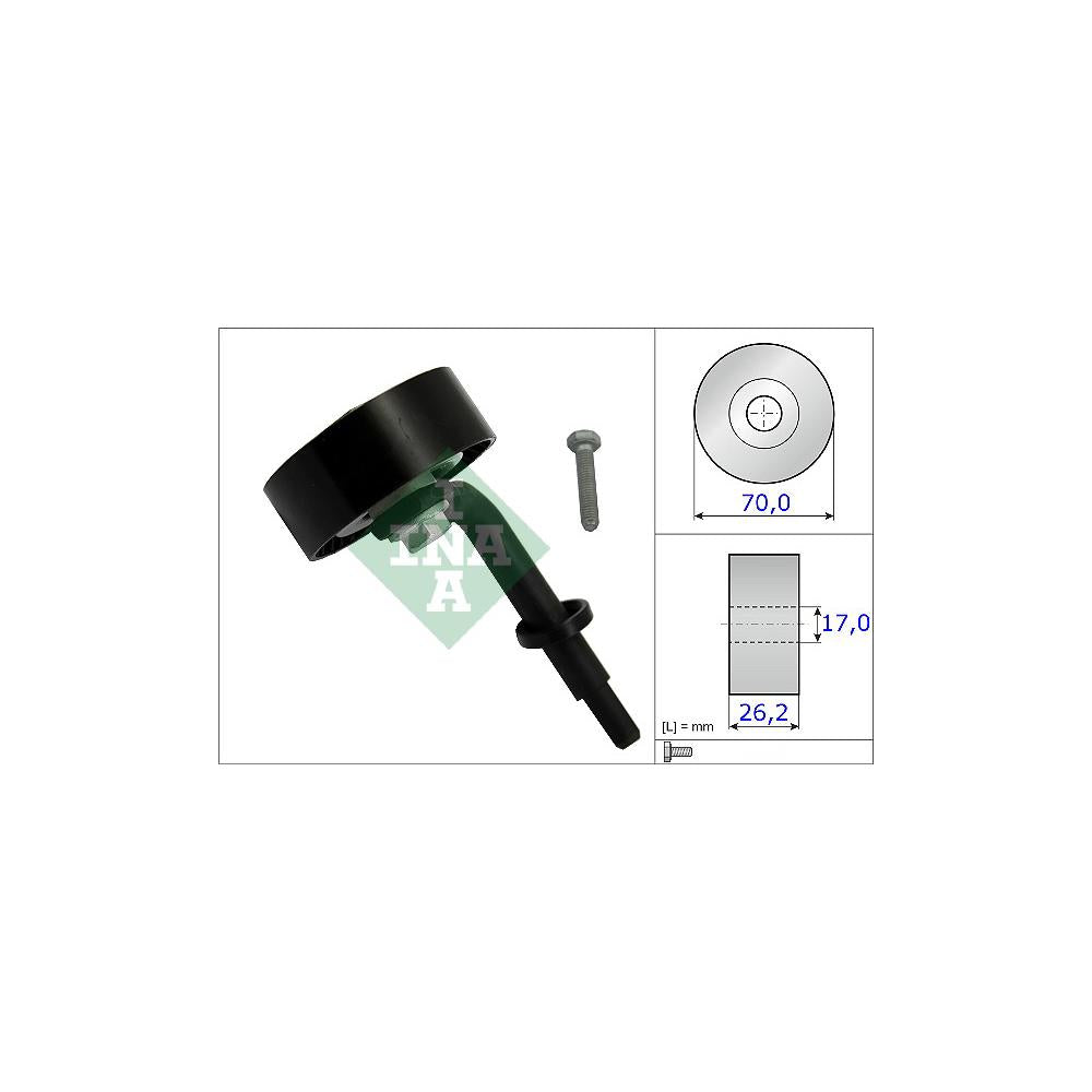 Rola intinzator curea transmisie Schaeffler INA 531 0783 10