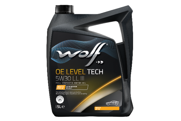 Ulei motor turisme Wolf OE Level tech LL III 5W30 5L 1043893
