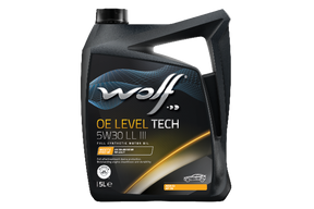 Ulei motor turisme Wolf OE Level tech LL III 5W30 5L 1043893