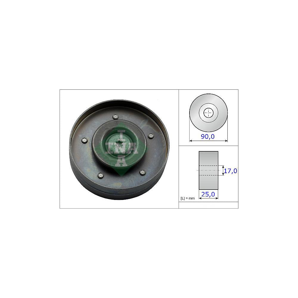 Rola ghidare curea transmisie Schaeffler INA 532 0694 10