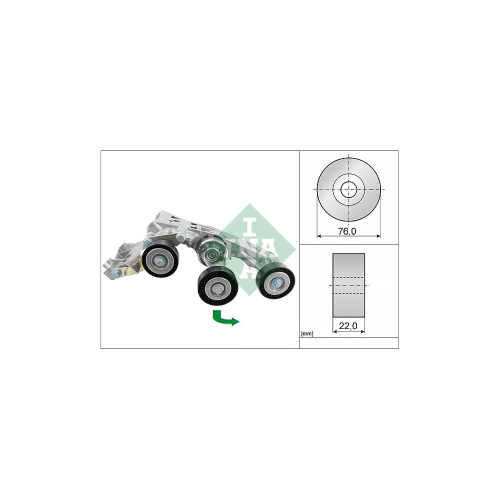 Intinzator curea distributie Schaeffler INA 534 0338 10
