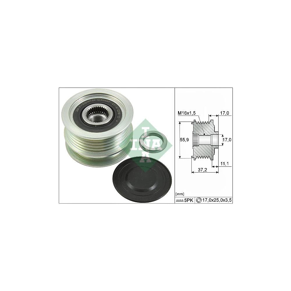 Fulie alternator 5PK Schaeffler INA 535 0116 10