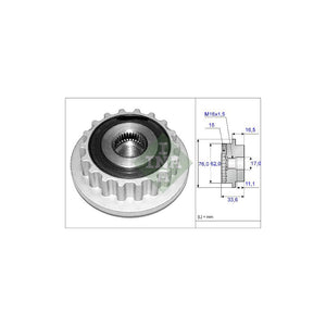 Fulie alternator Schaeffler INA 535 0118 10