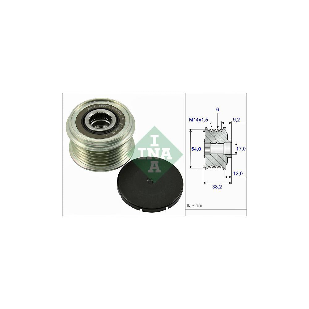 Fulie alternator Schaeffler INA 535 0263 10