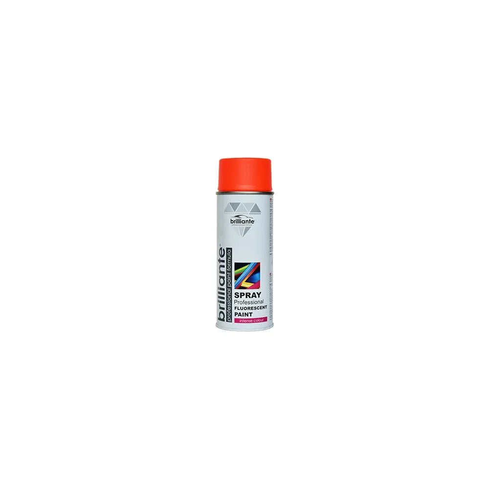 Vopsea spray fluorescenta rosu 400 ml Brilliante 10534 – imagine 2