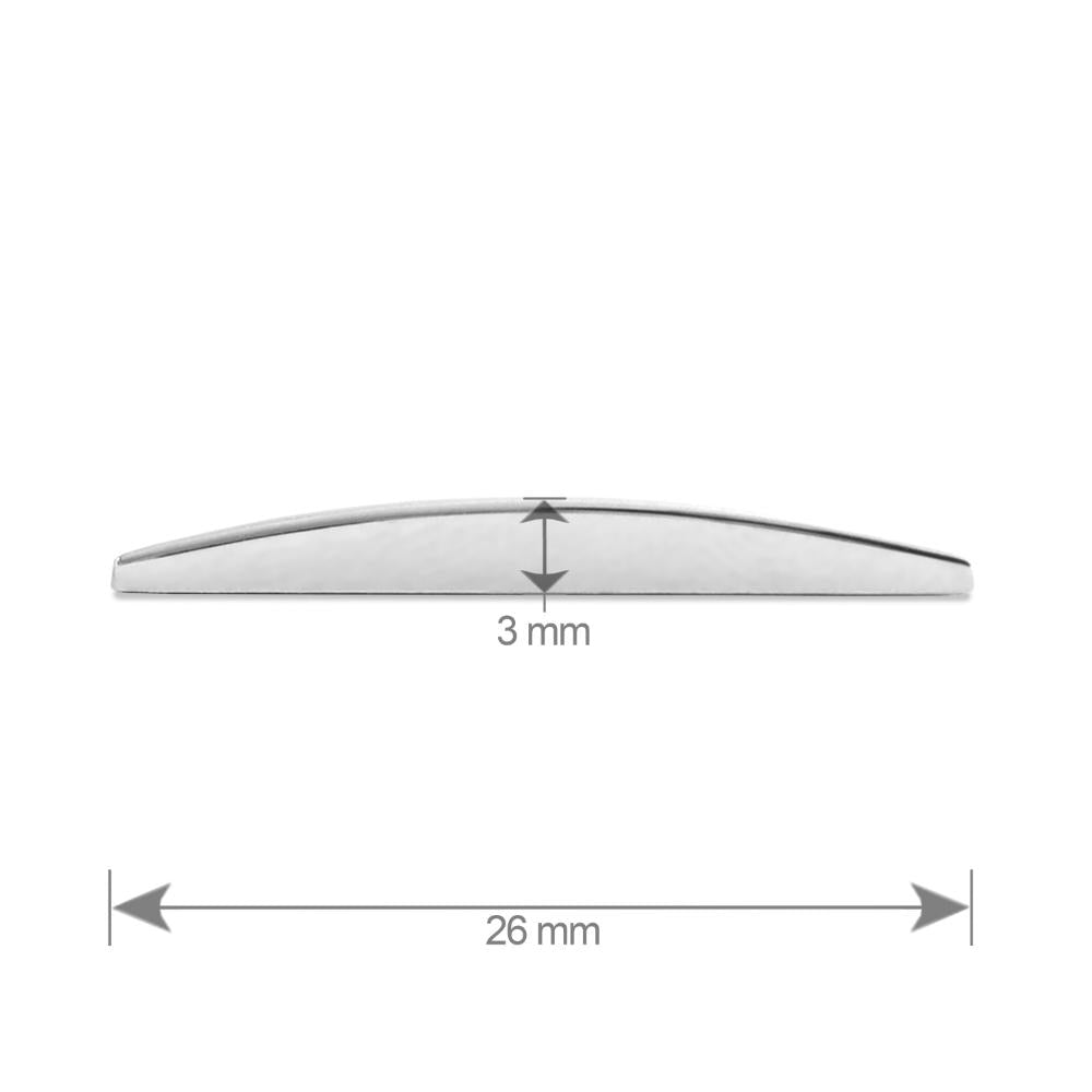 Ornament auto 3D. cifra 7. 26 mm. cromat Mega Drive 64452