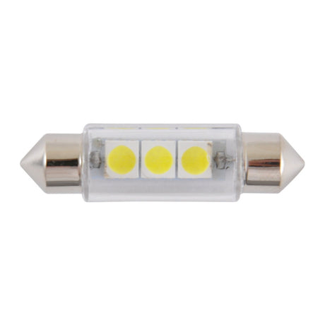 Bec LED Winso 12V SMD SV8.5 T11x39 3LEDS 5050 Alb - Set 10 buc 127470 – imagine 2