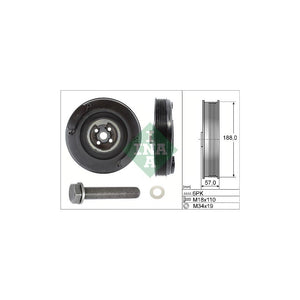 Set fulie arbore cotit Schaeffler INA 544 0002 20