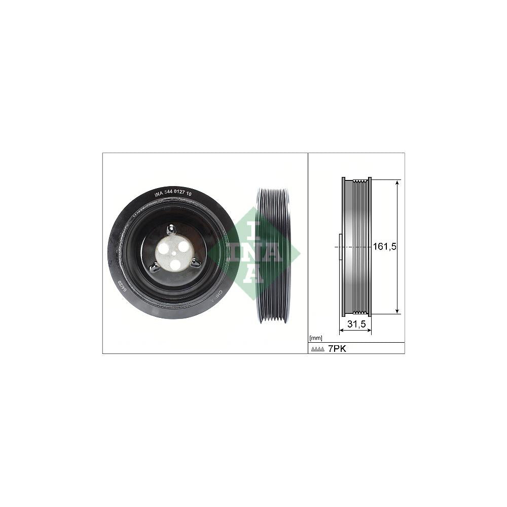 Fulie curea arbore cotit Schaeffler INA 544 0127 10