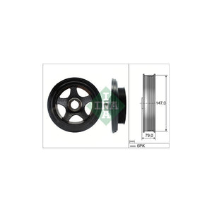 Fulie curea arbore cotit Schaeffler INA 544 0142 10