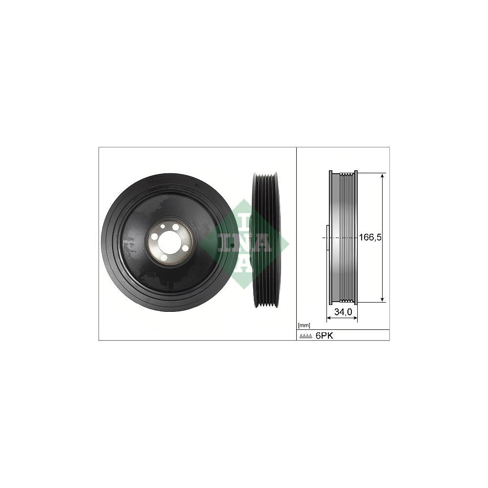 Fulie curea arbore cotit Schaeffler INA 544 0150 10