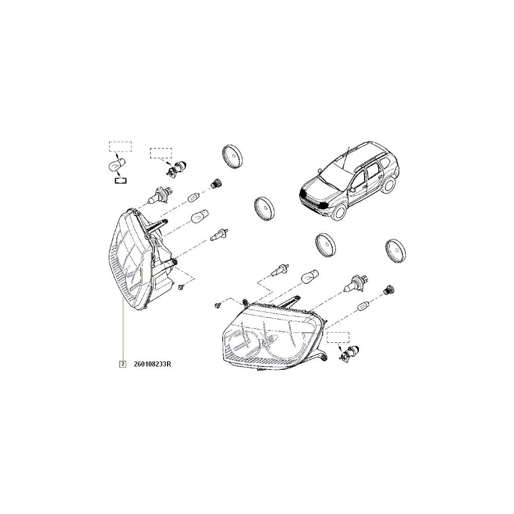 Far dr. Duster 4X2 Renault 260108233R