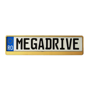 Suport numar inmatriculare Mega Drive gold 1 buc 45188
