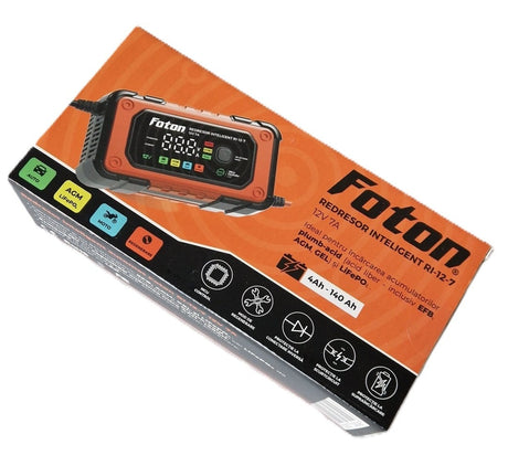 Redresor baterie cu desulfatare Foton RI-12-7 781000108 – imagine 3