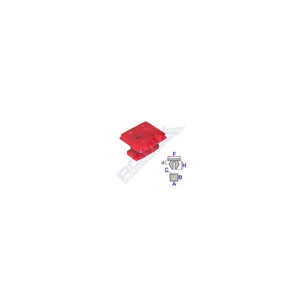 Clips fixare elemente interior pentru Bmw rosu set 10 buc Romix C60609