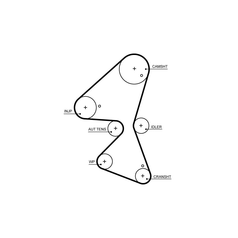 Gates - curea distributie 5705XS