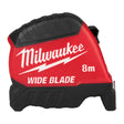 Ruleta lata, seria Premium Wide Blade, gen.2, 8m Milwaukee 4932499205