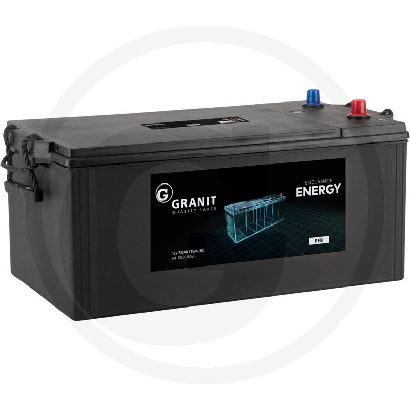 Baterie tractor EFB 12V 230Ah 1350A – GRANIT Endurance Energy