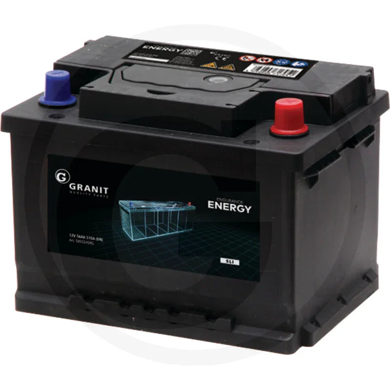 Baterie tractor 12V 56Ah – GRANIT Endurance Energy