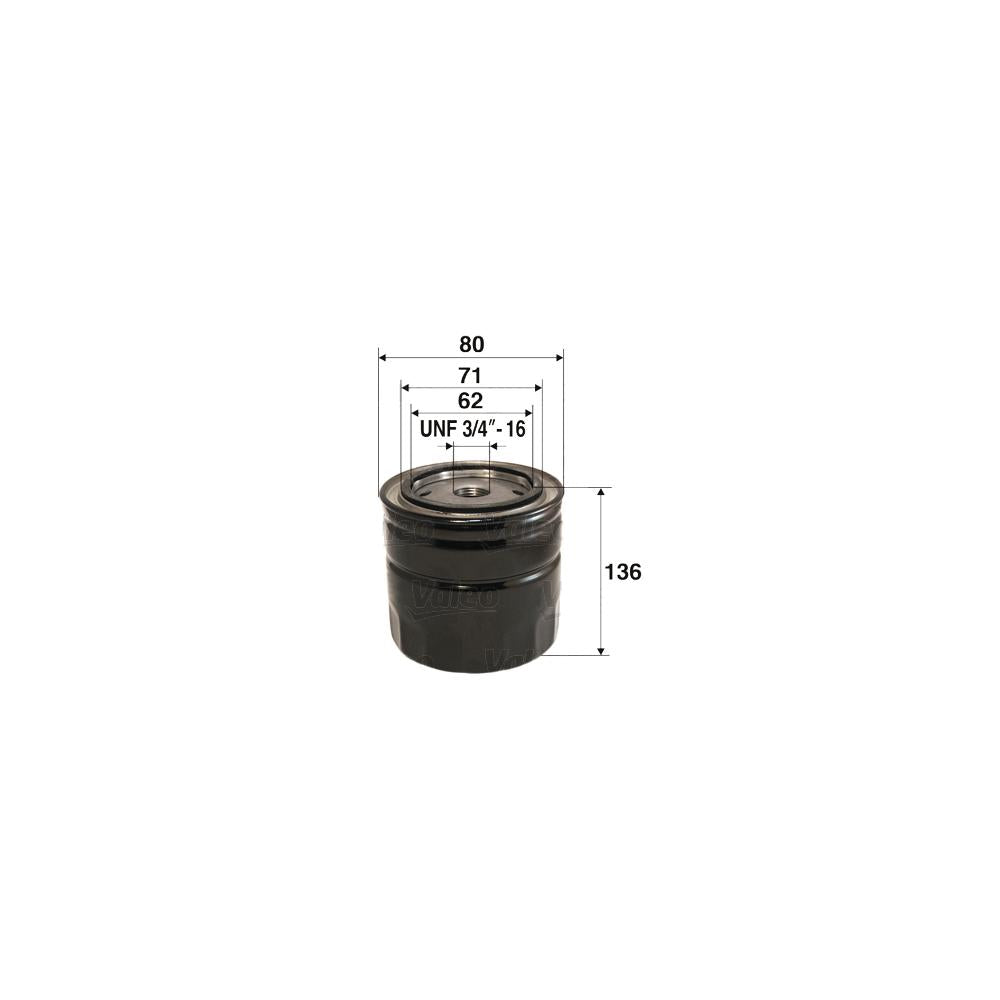 Filtru ulei Valeo 586018