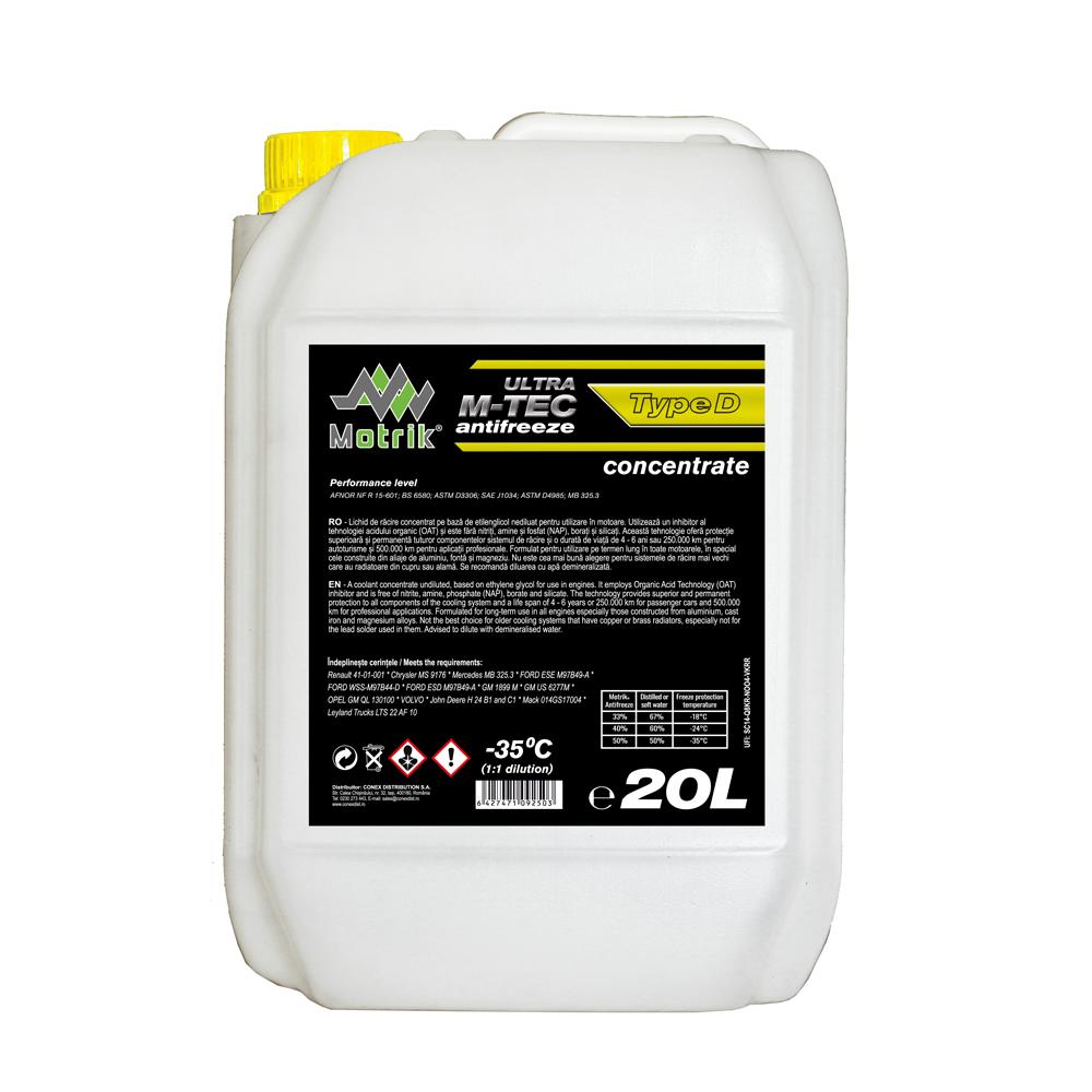 Antigel concentrat Motrik m-tec type d. 20L 109250