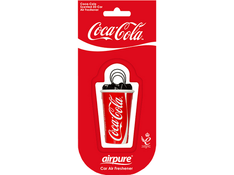 AIRPURE Odorizant auto, sticlă 3D, Coca-Cola original AP34467 – imagine 2