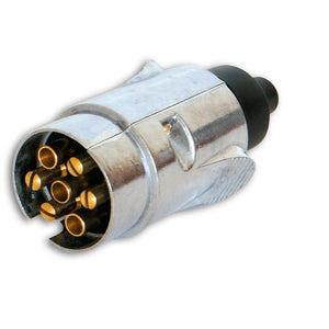 Fisa priza 12V 7 pini tata aluminiu Hico WGN002