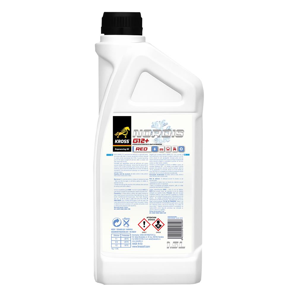 Antigel concentrat Kross nordis G12+ - 1.5 L SN81011-KS-25609