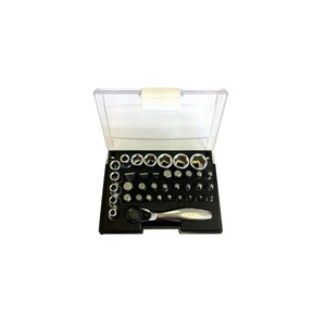 Trusa de 38 tubulare cu clichet telescopic de 1-4` Jbm 52198
