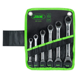 Set 6 chei cu ratchet Jbm 54101