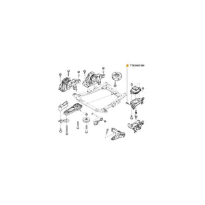Surub M10 Duster Renault 7703602189