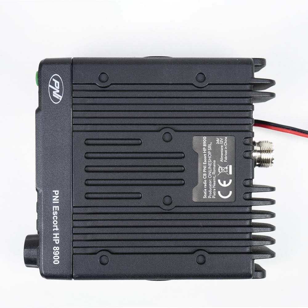 Statie radio cb Pni escort HP 8900 asq, 12V/24V, rf gain, roger beep, ctcss-dcs, dual watch am/fm PNI-HP8900