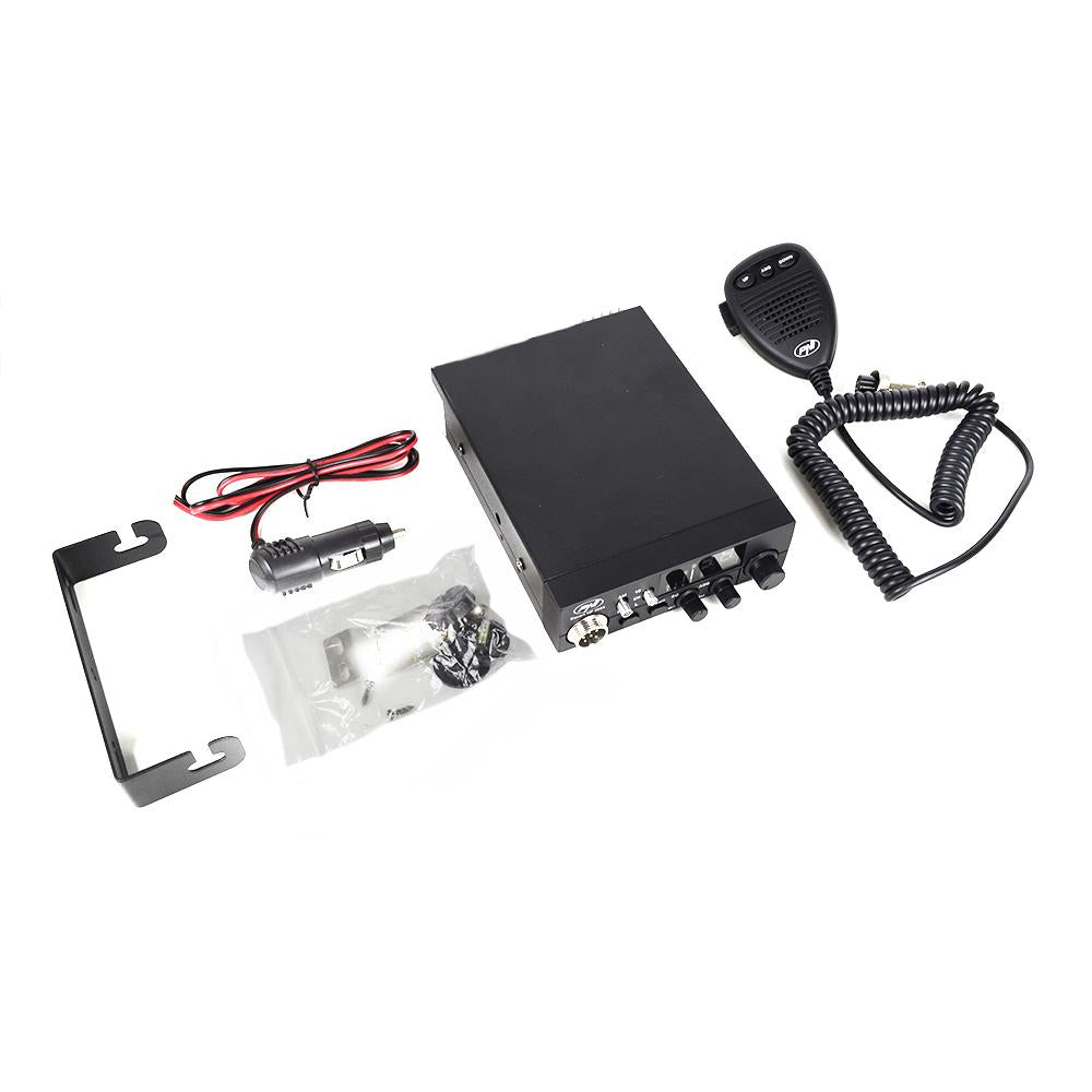Statie radio cb Pni escort HP 8000L 12V 4W cu asq reglabil, functie lock, mufa de bricheta inclusa PNI-HP8000L
