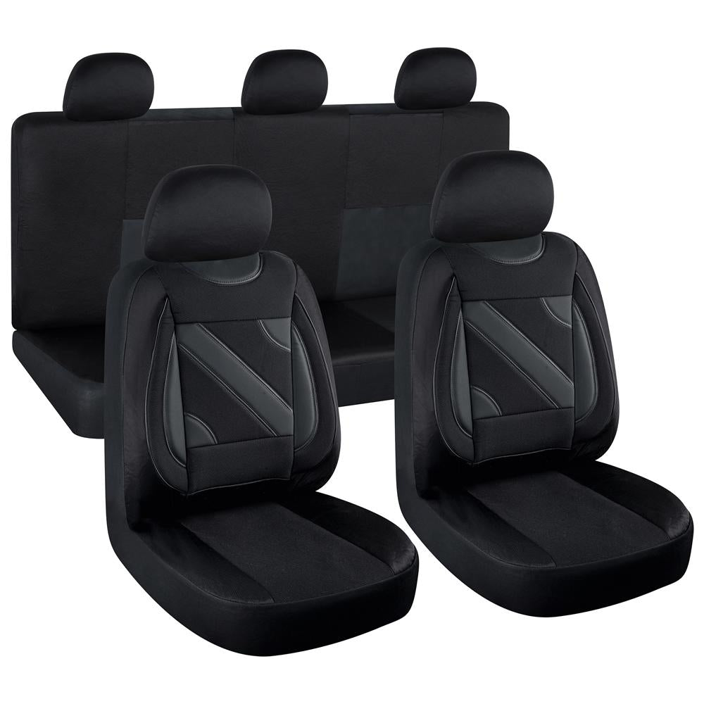 Set huse scaun nero negru Umbrella 108817